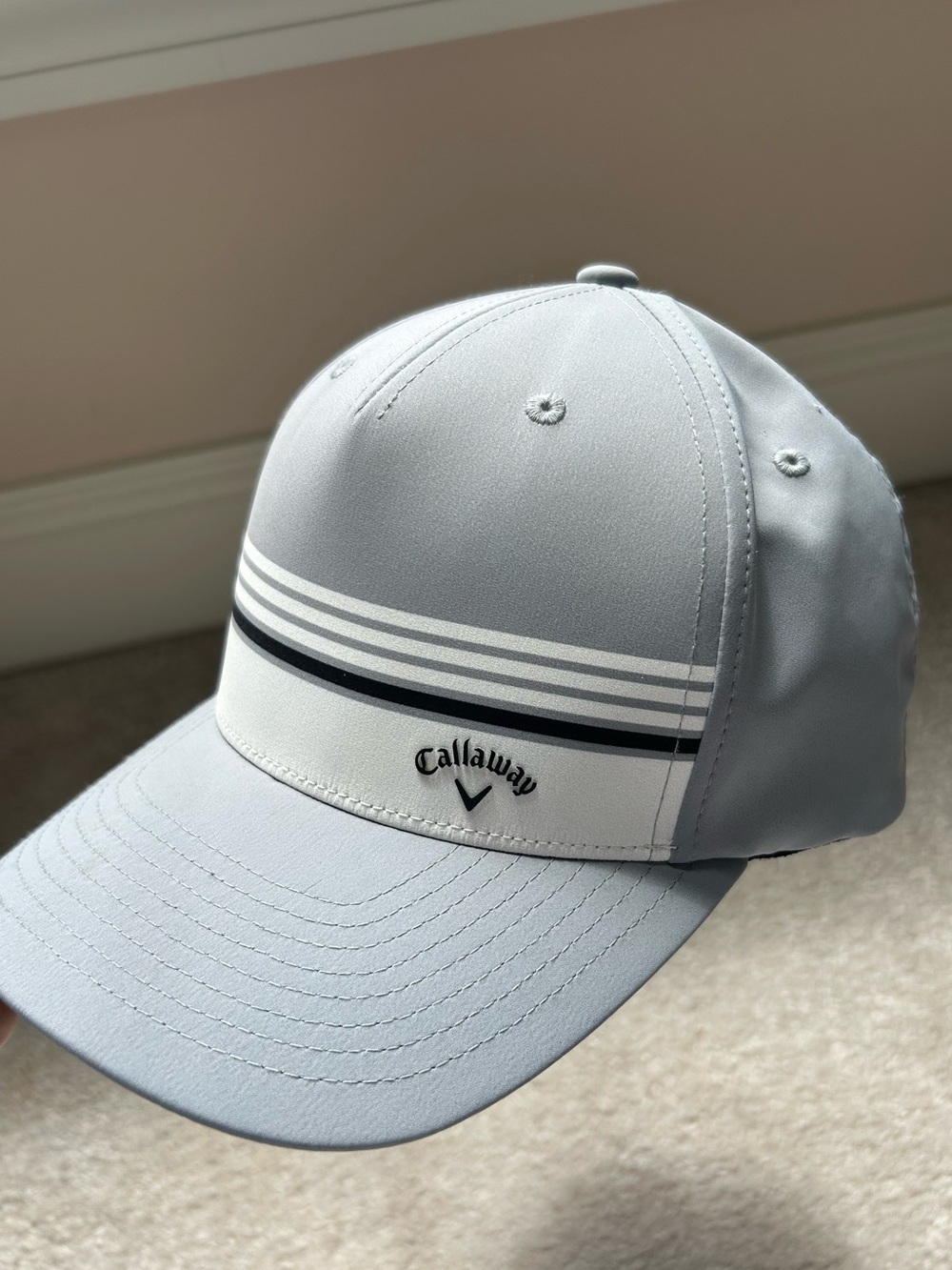 Callaway Men's Golf Cap Flexfit 110 Performance Hat Gray Snapback